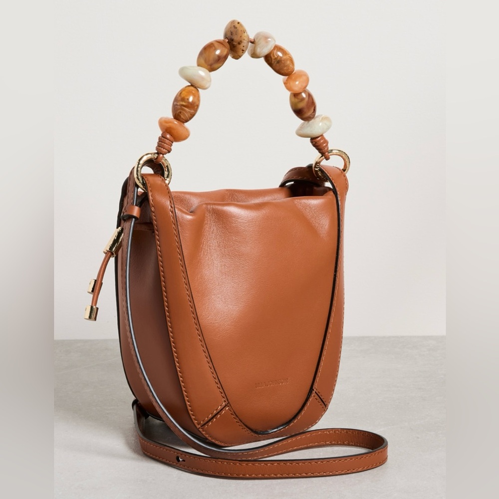Ulla Johnson Tan Leather Crossbody Bag (Lee Pouch)